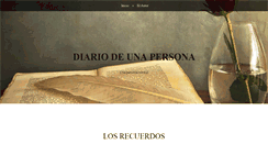 Desktop Screenshot of diariodeunapersona.com